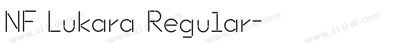 NF Lukara Regular字体转换 NF Lukara Regular字体转换